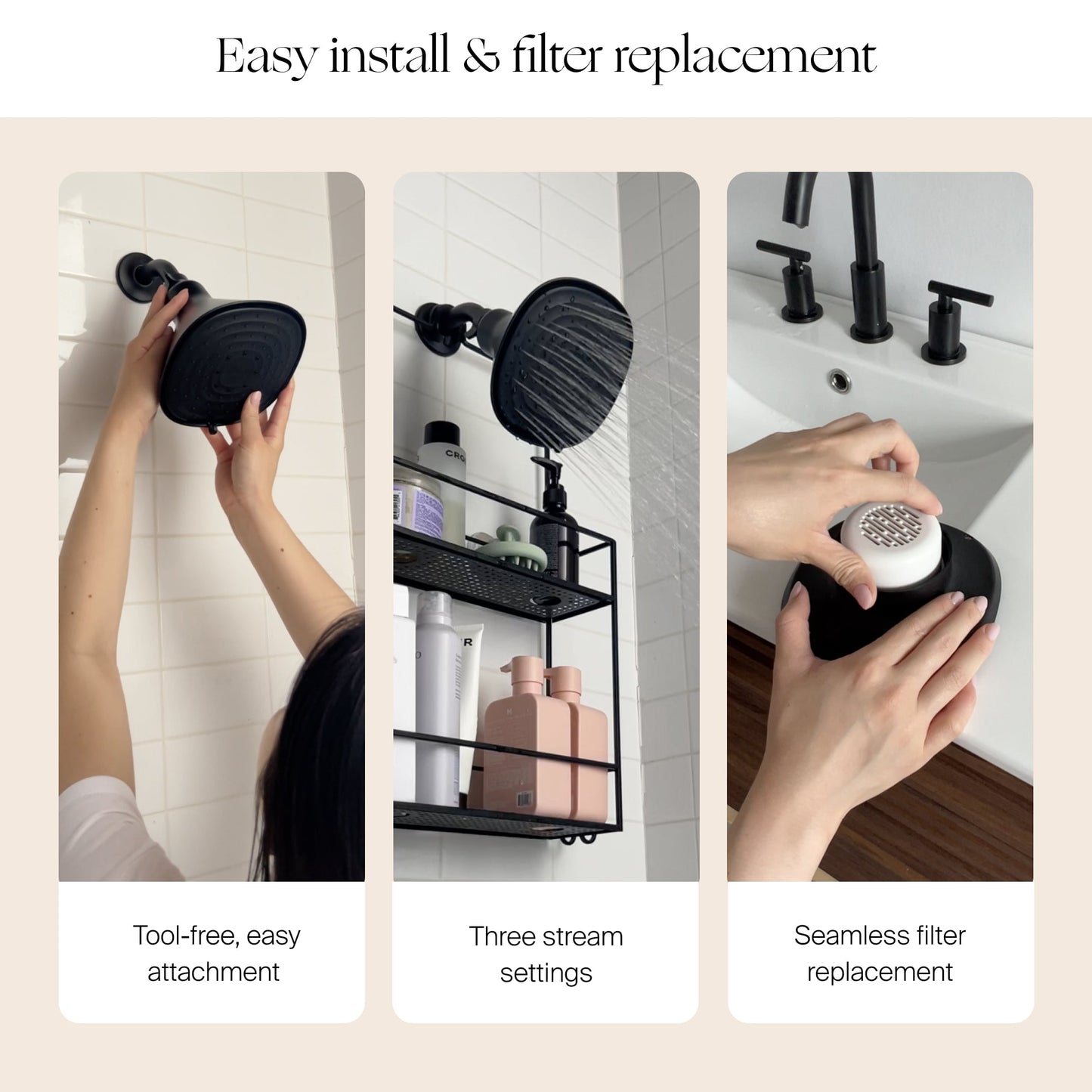 Filtered Showerhead Bundle