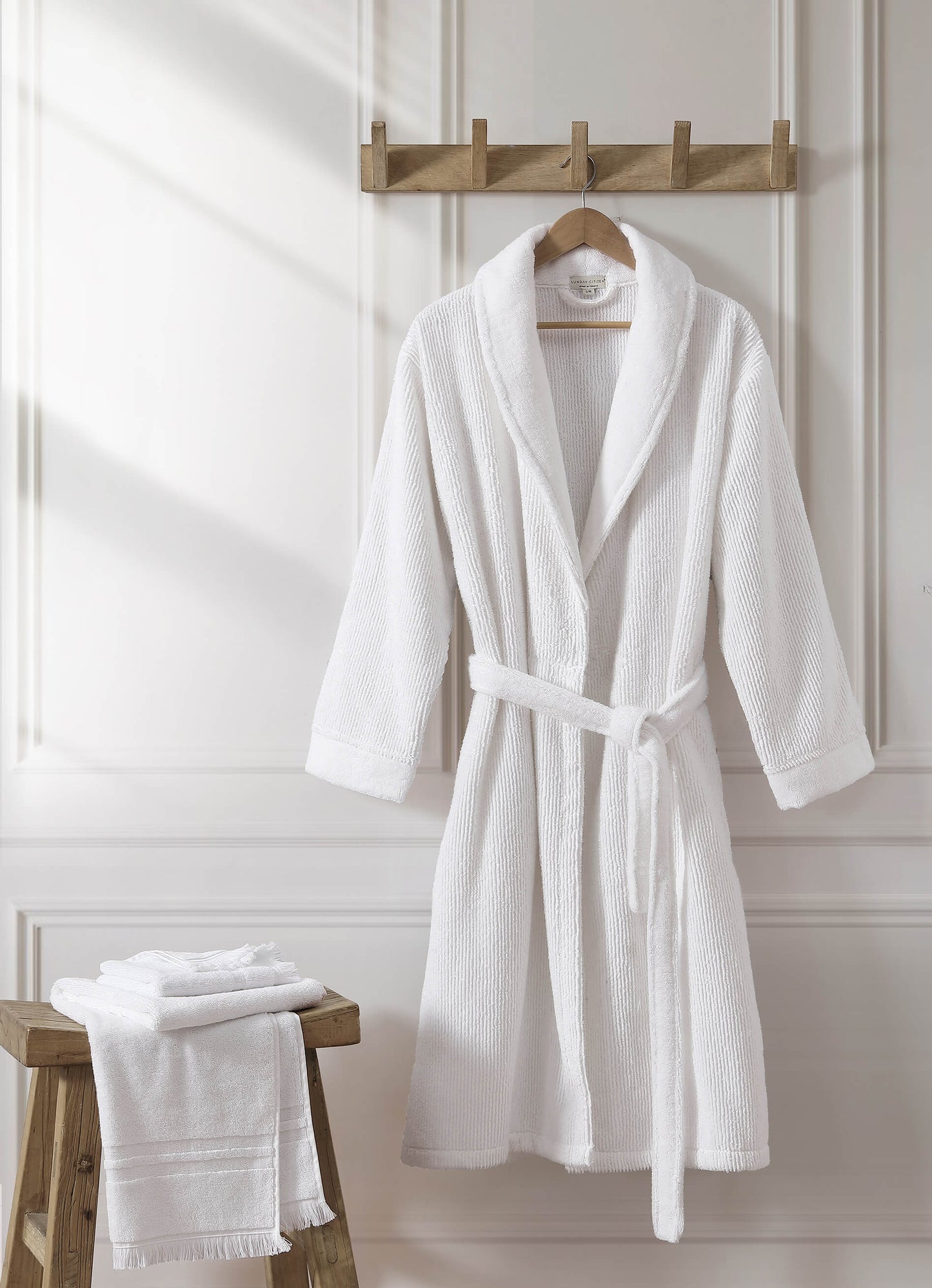 Ribbed Bath Robe