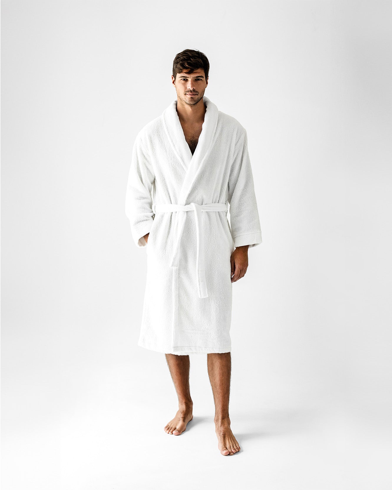 Ribbed Bath Robe