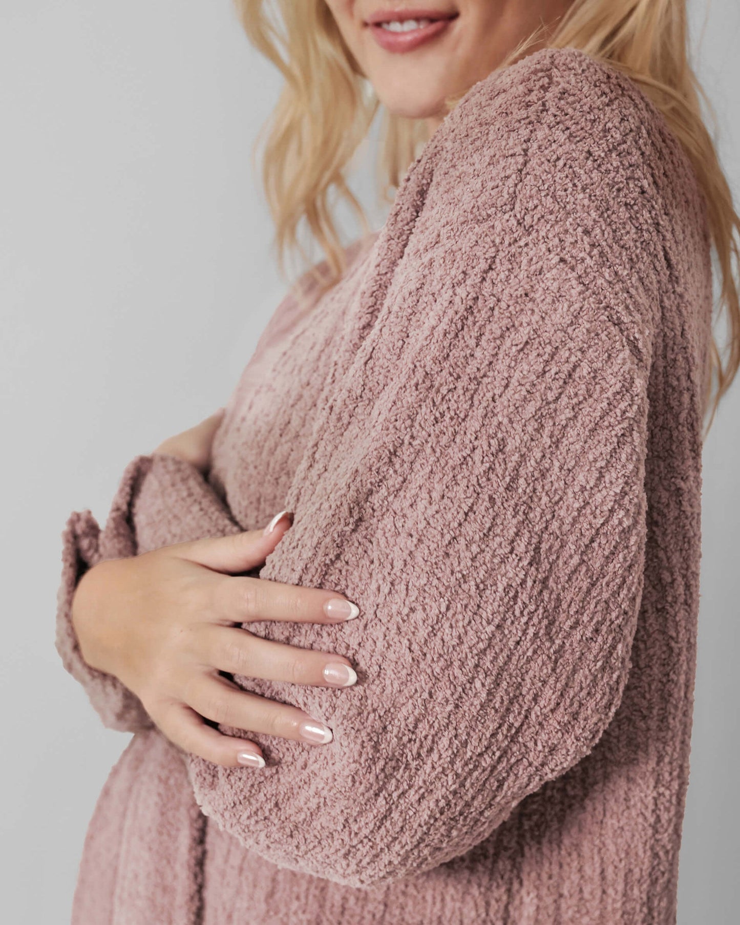 Snug Ribbed Cardigan