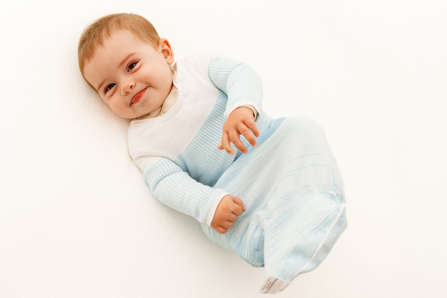 Blue Arms Out™ Long Sleeve Sleep Sack