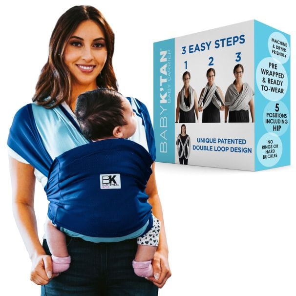 Baby K'tan Active Oasis Baby Carrier | Blue-Turquoise