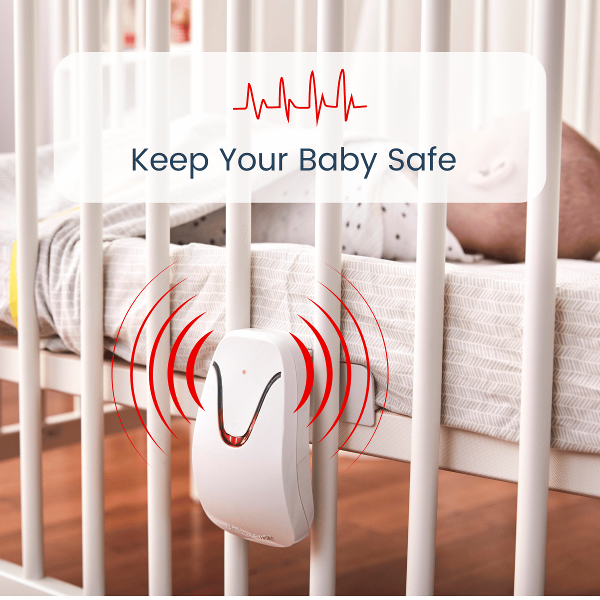 Babysense 7 - Baby Monitor with Breathing Motion Detection & Safety Alerts