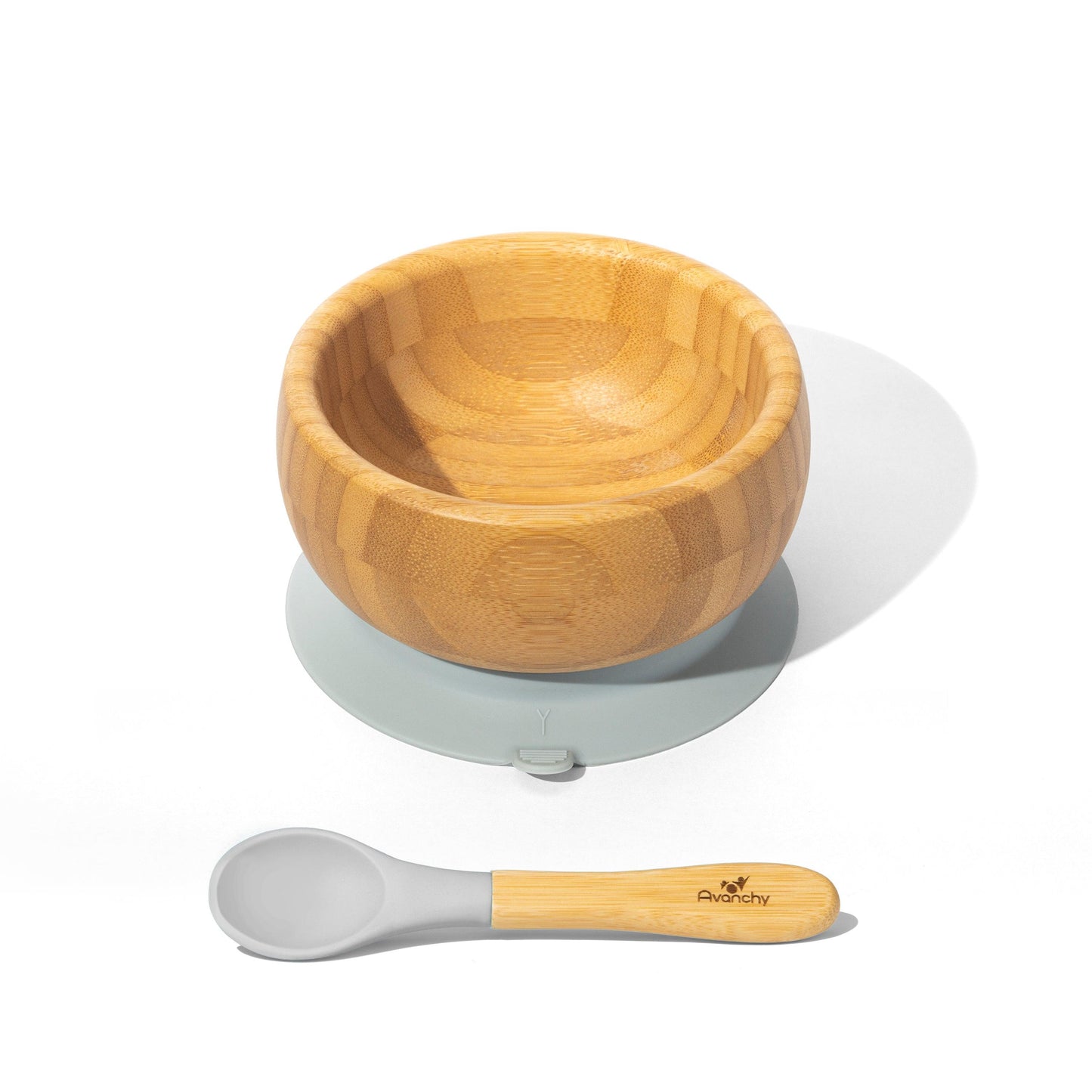 Bamboo Baby Suction Bowl + Spoon