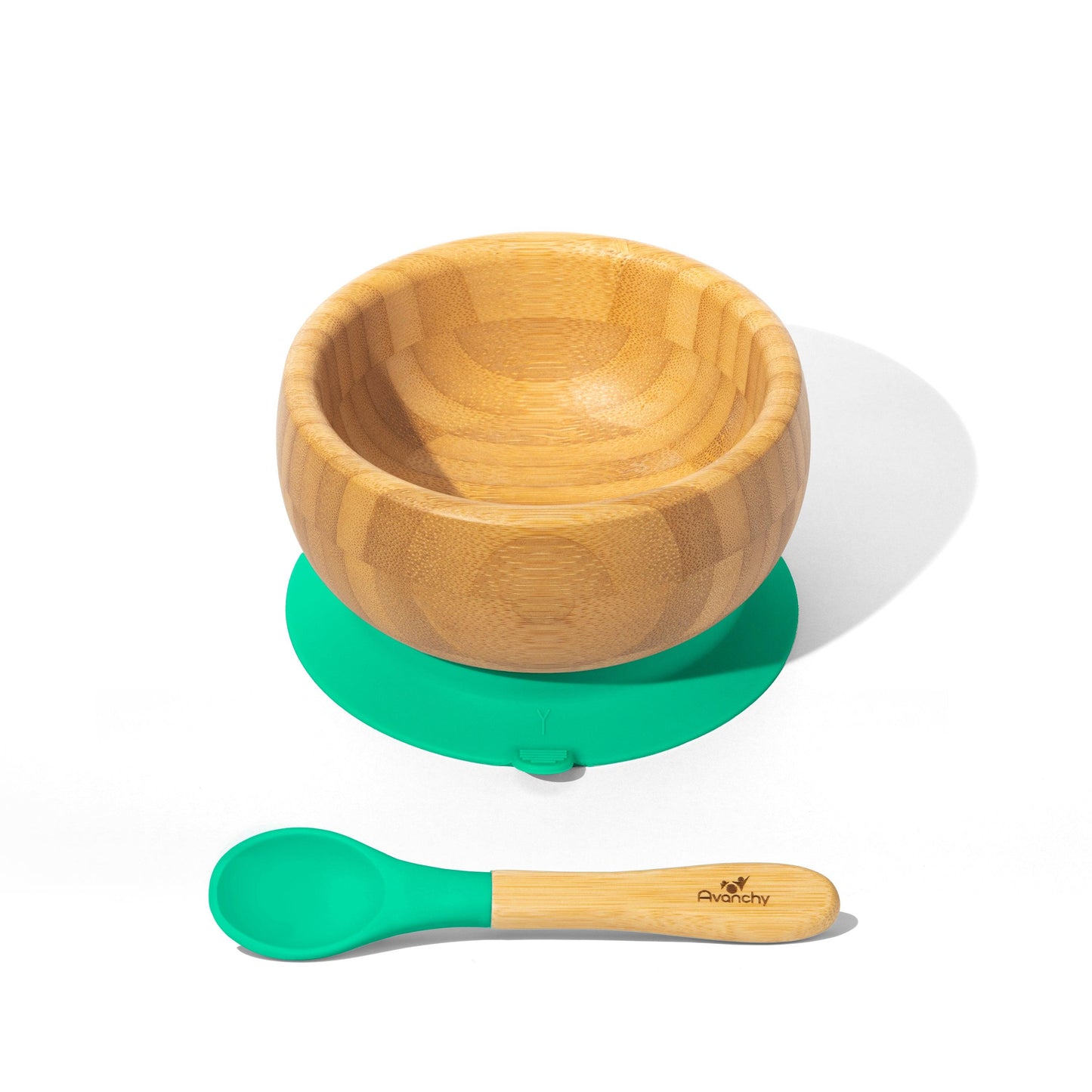 Bamboo Baby Suction Bowl + Spoon