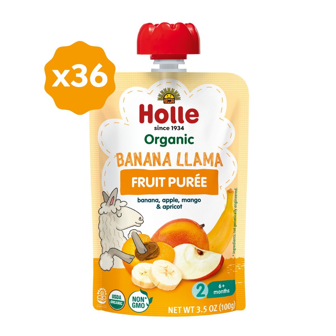 Organic Fruit Purée - Banana Llama