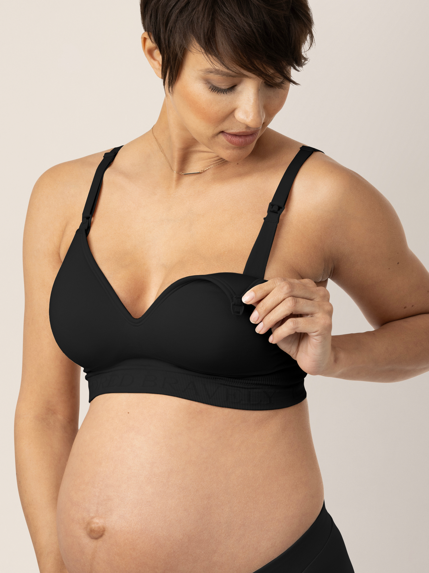 Signature Sublime® Contour Maternity & Nursing Bra | Black