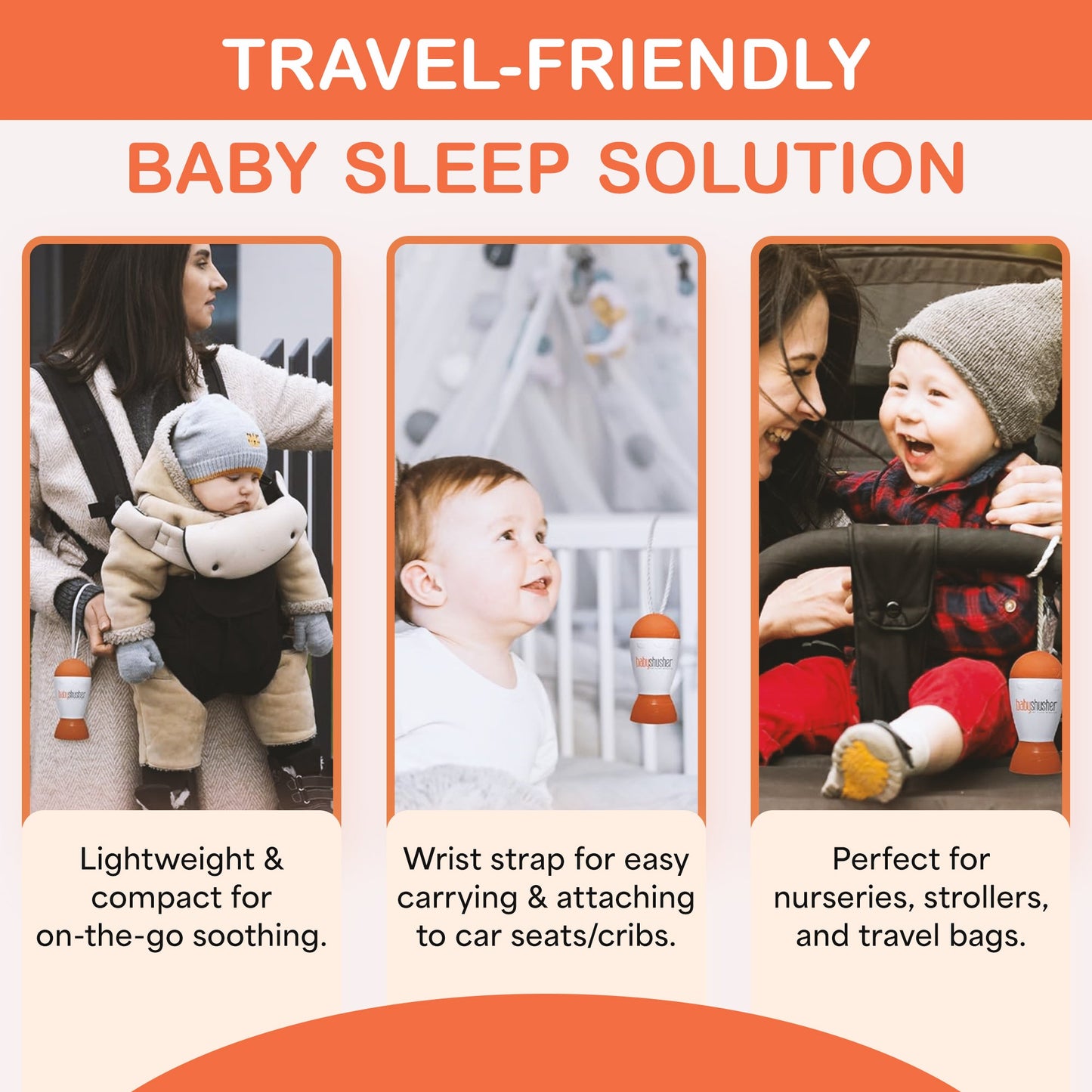 Baby Shusher Sound Machine for Newborn Sleep