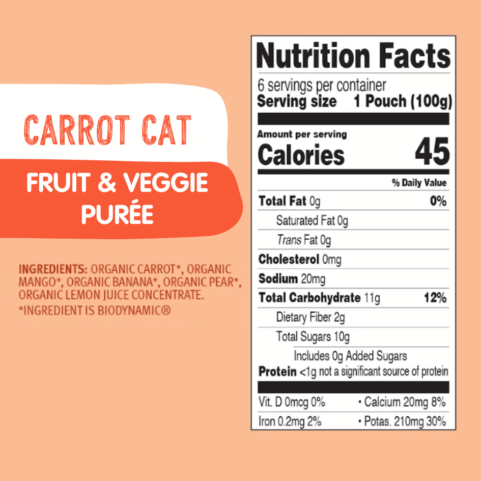 Tropical Bundle: Yogurt with Mango, Carrot Cat, Banana Llama