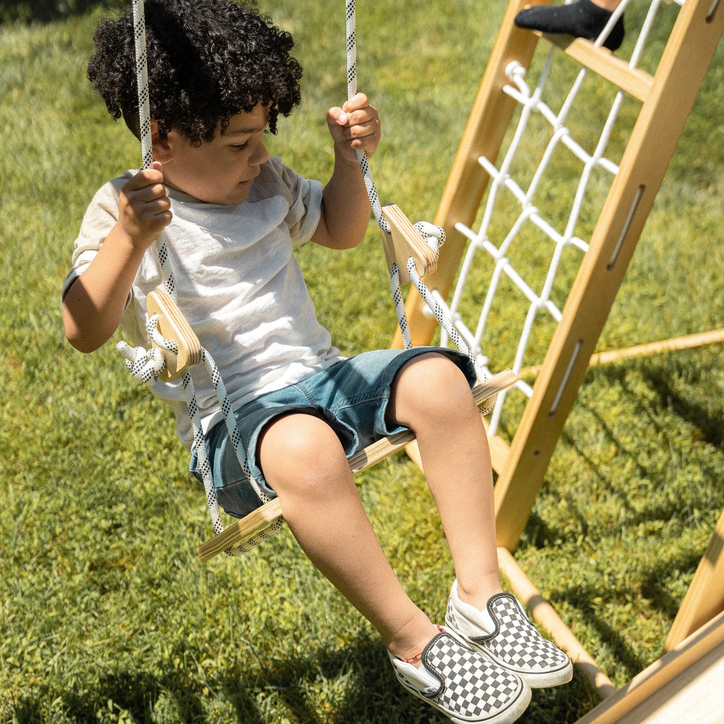 Chestnut - 8-in-1 Indoor Jungle Gym for Toddlers