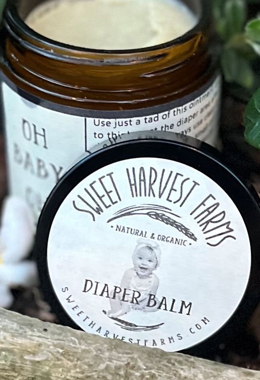 Oh Baby Oh! " What a bum!" Organic Diaper Balm - to help soothe any bottom (including adults)