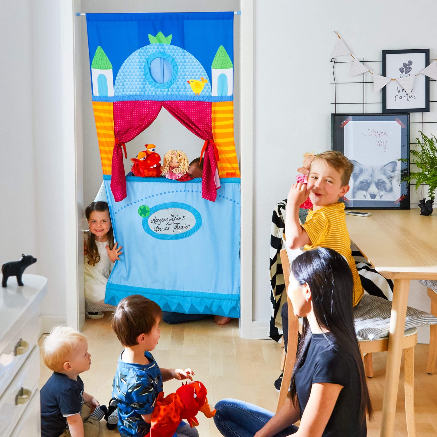 Hanging Doorway Puppet Theater