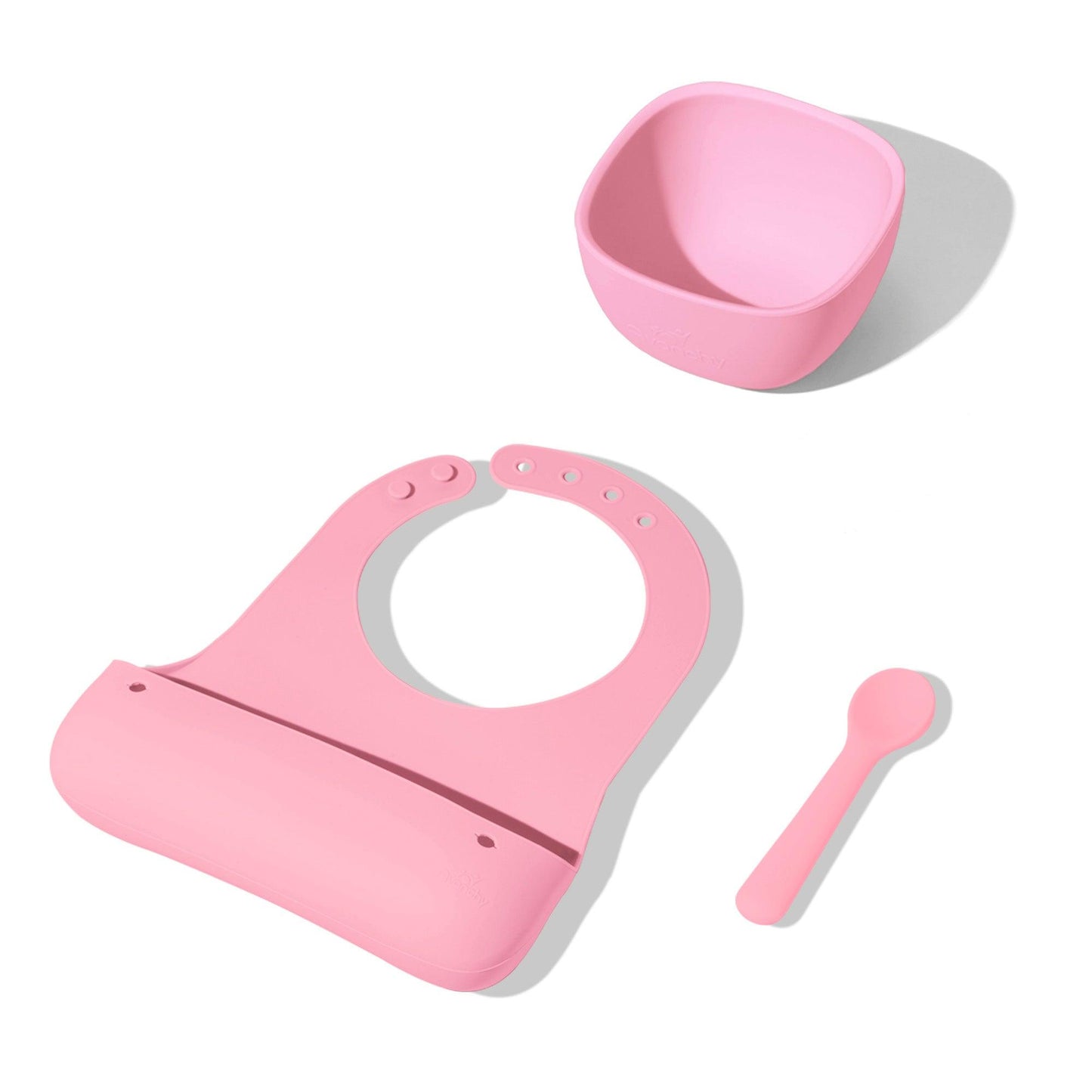 Early Feeding Silicone Bibs Gift Set