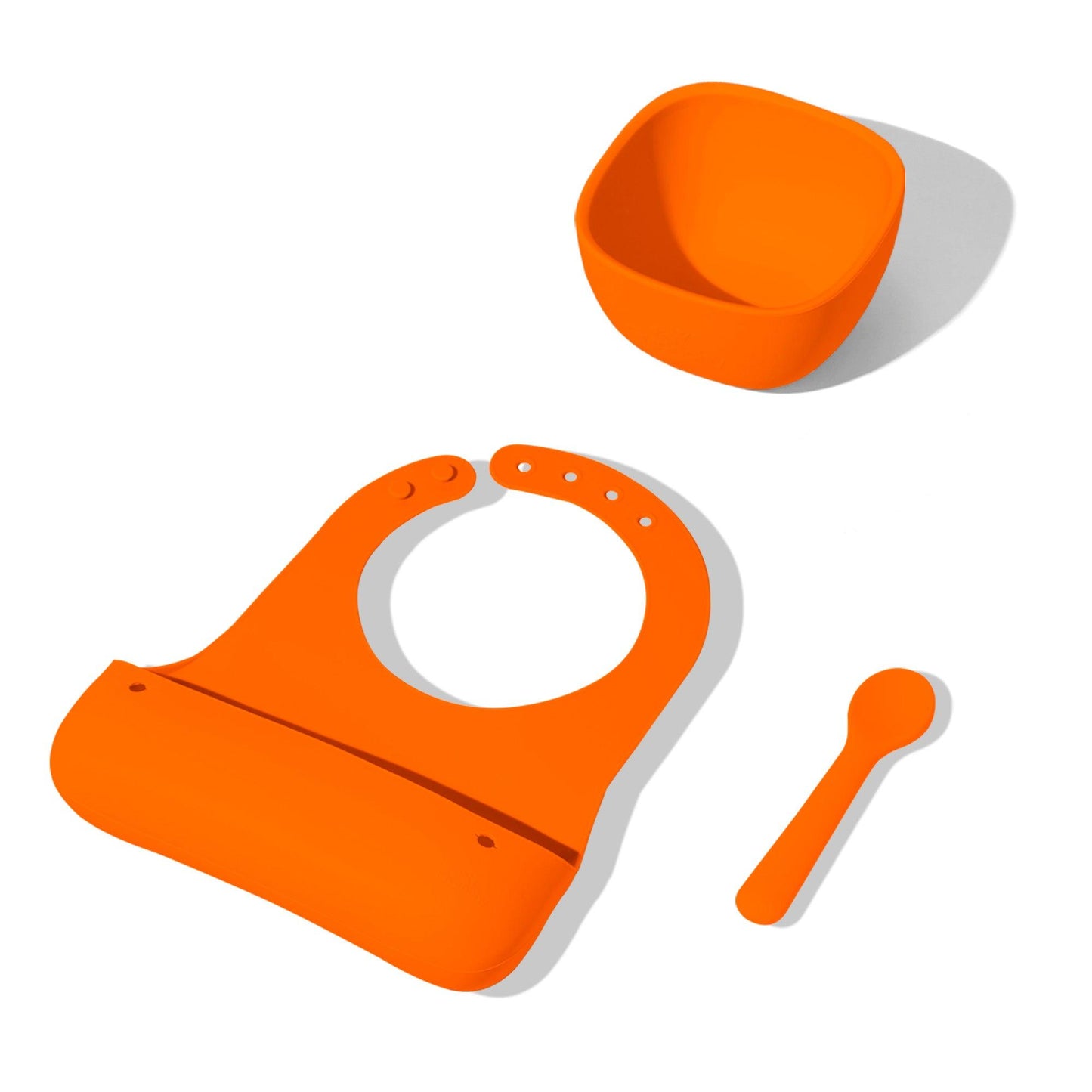 Early Feeding Silicone Bibs Gift Set