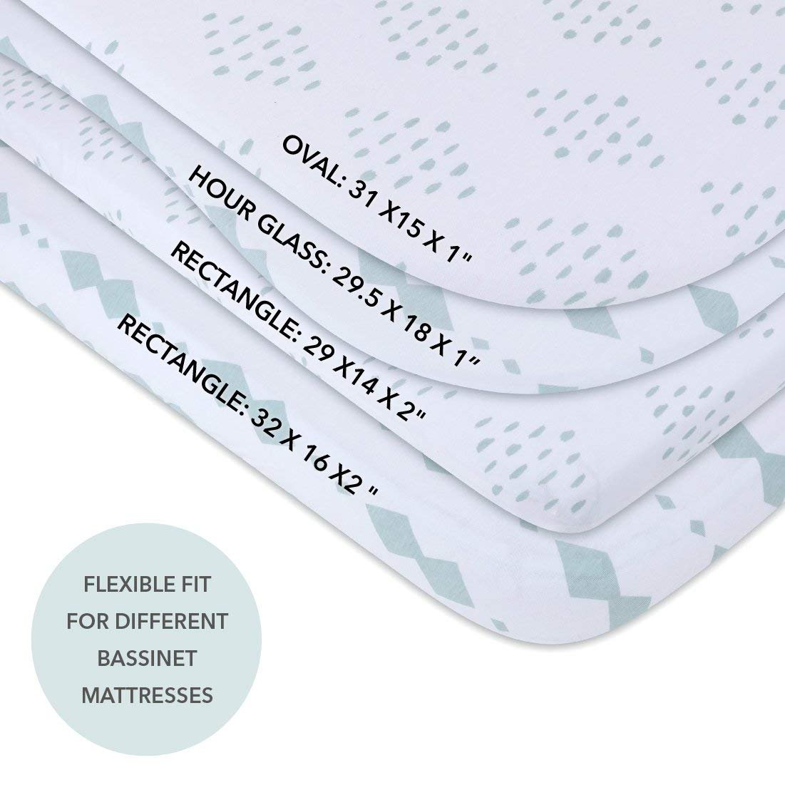 Bassinet Sheet Set