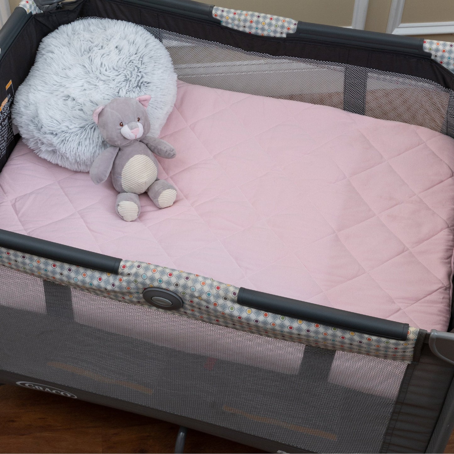 Quilted Waterproof Pack n Play | Portable Crib Sheet