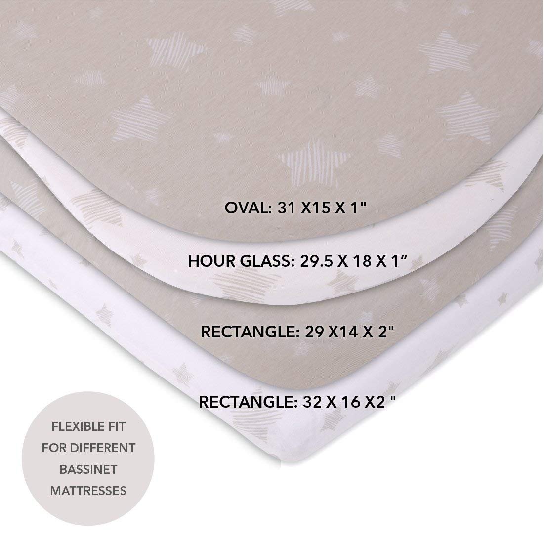 Bassinet Sheet Set