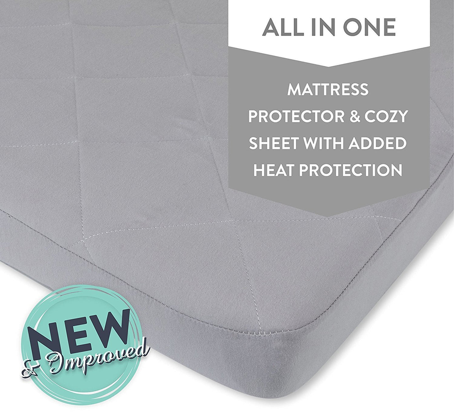 Quilted Waterproof Pack n Play | Portable Crib Sheet