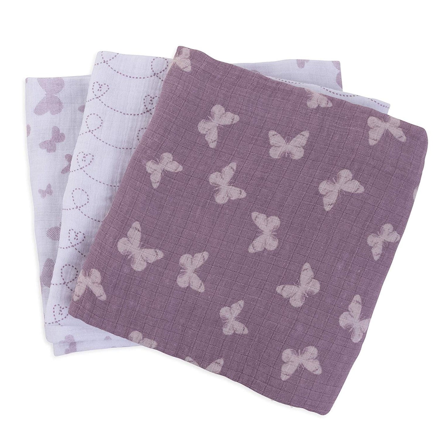 3 Pack Cotton Muslin Swaddle Blanket