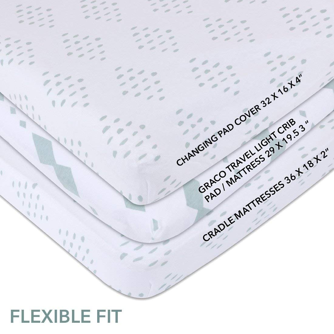 Changing Pad Cover | Cradle Sheet Set