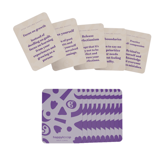 30 Days to Stop Feeling Guilty Mini Cards Deck