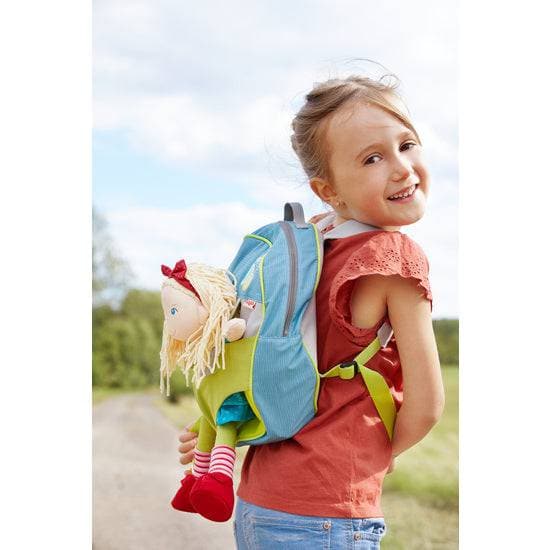 Summer Meadow Backpack to Carry 12" Soft Dolls