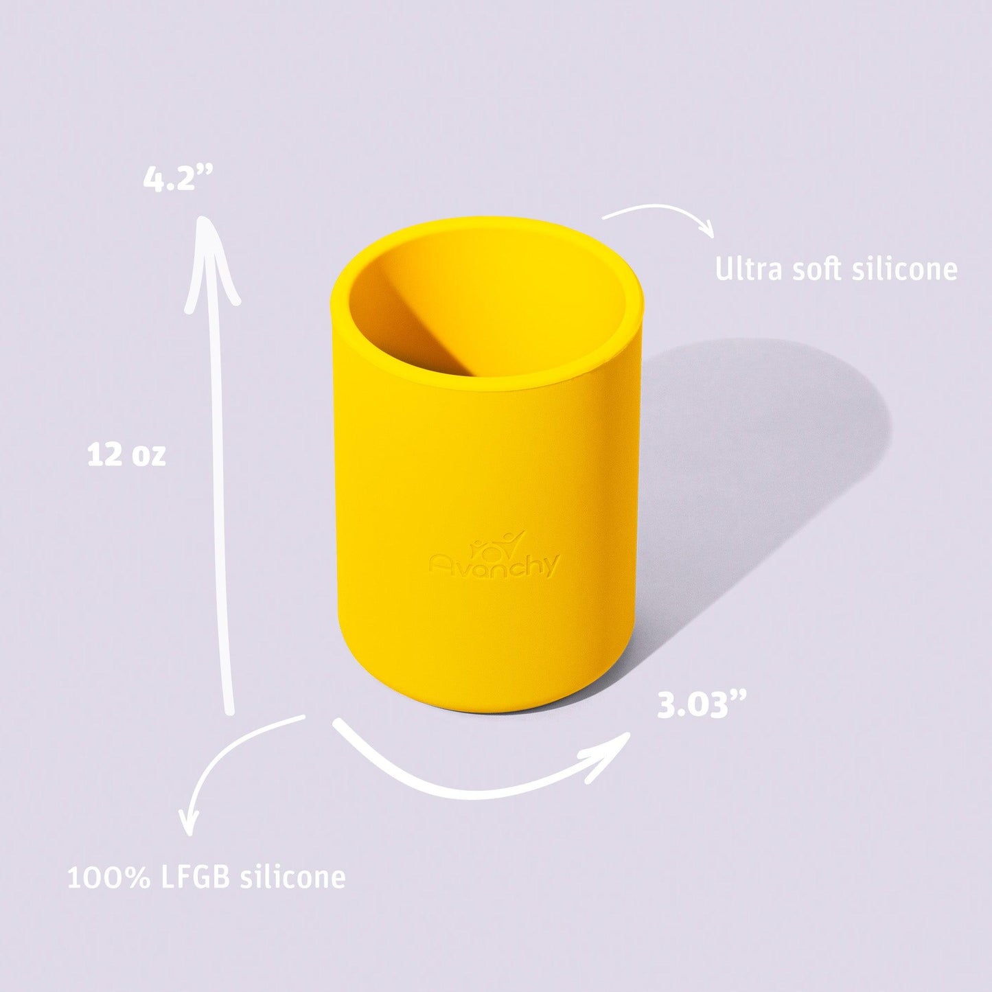 Large Silicone Toddler Cup 12oz