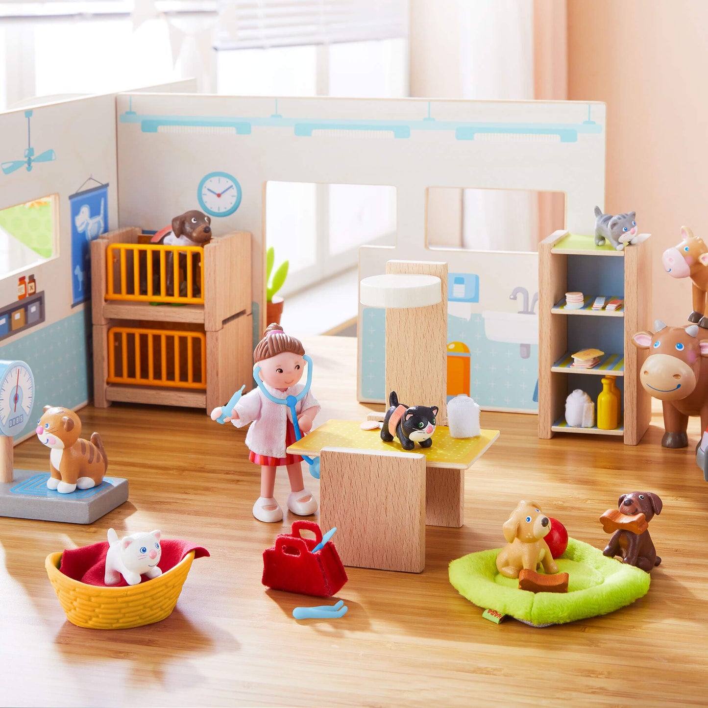 Little Friends Vet Clinic Playset with Rebecca Doll