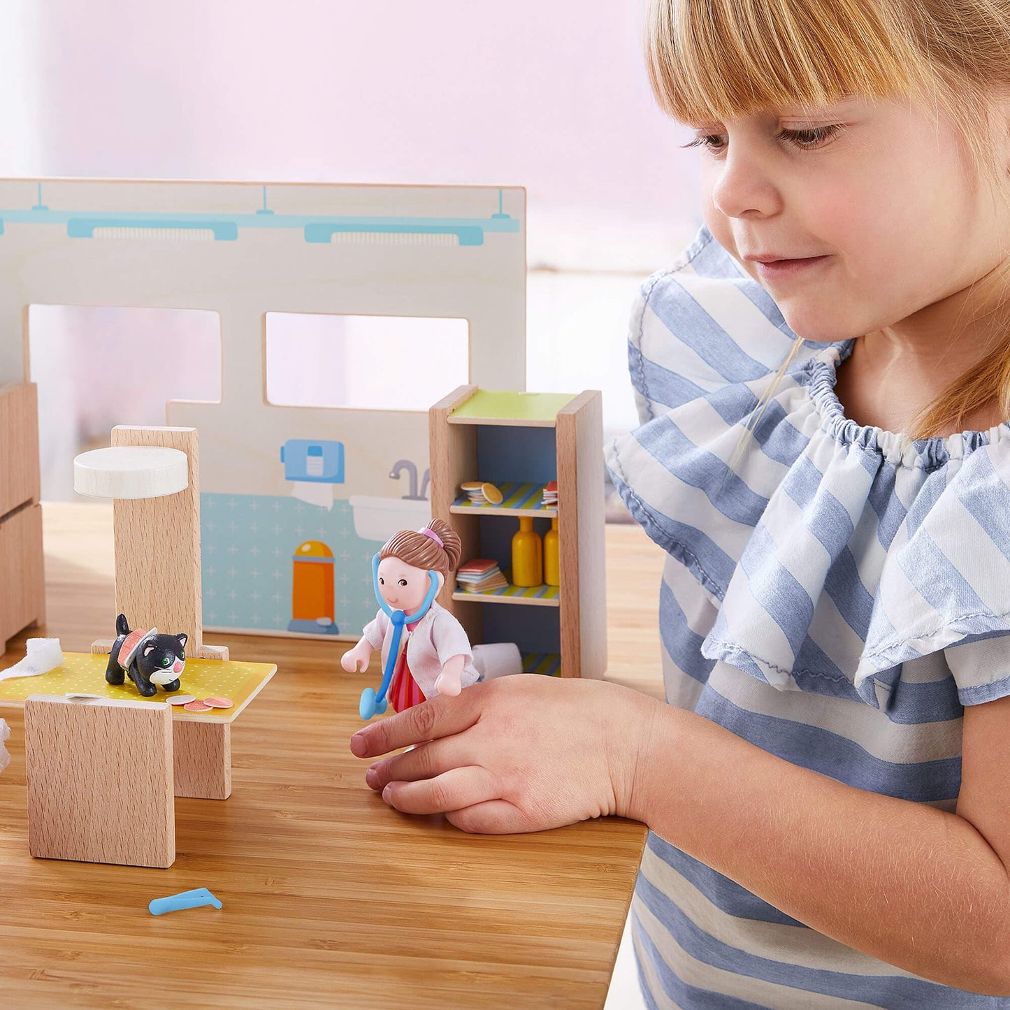 Little Friends Vet Clinic Playset with Rebecca Doll