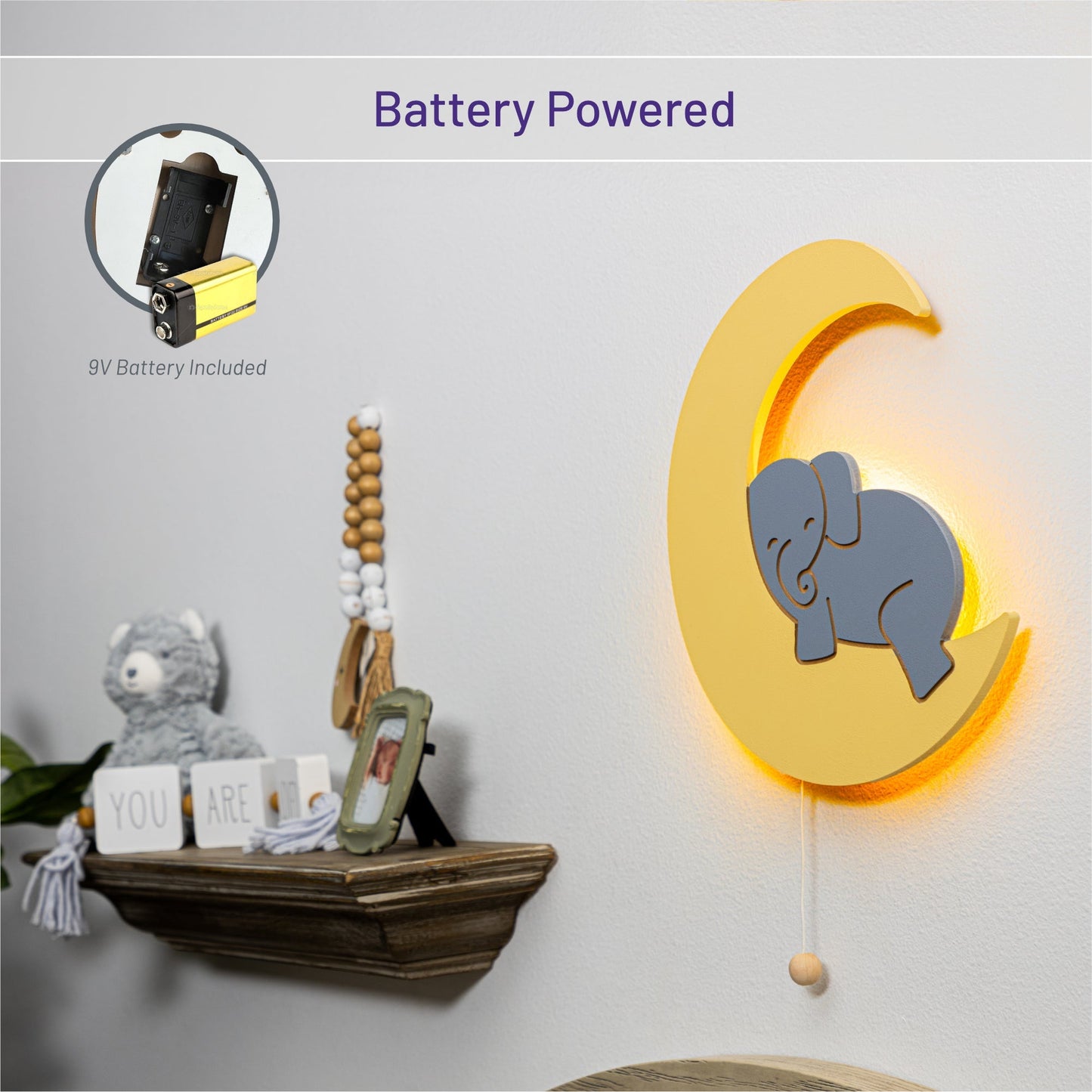 LumiDreams Wall Light - Kid's Decor Night Light