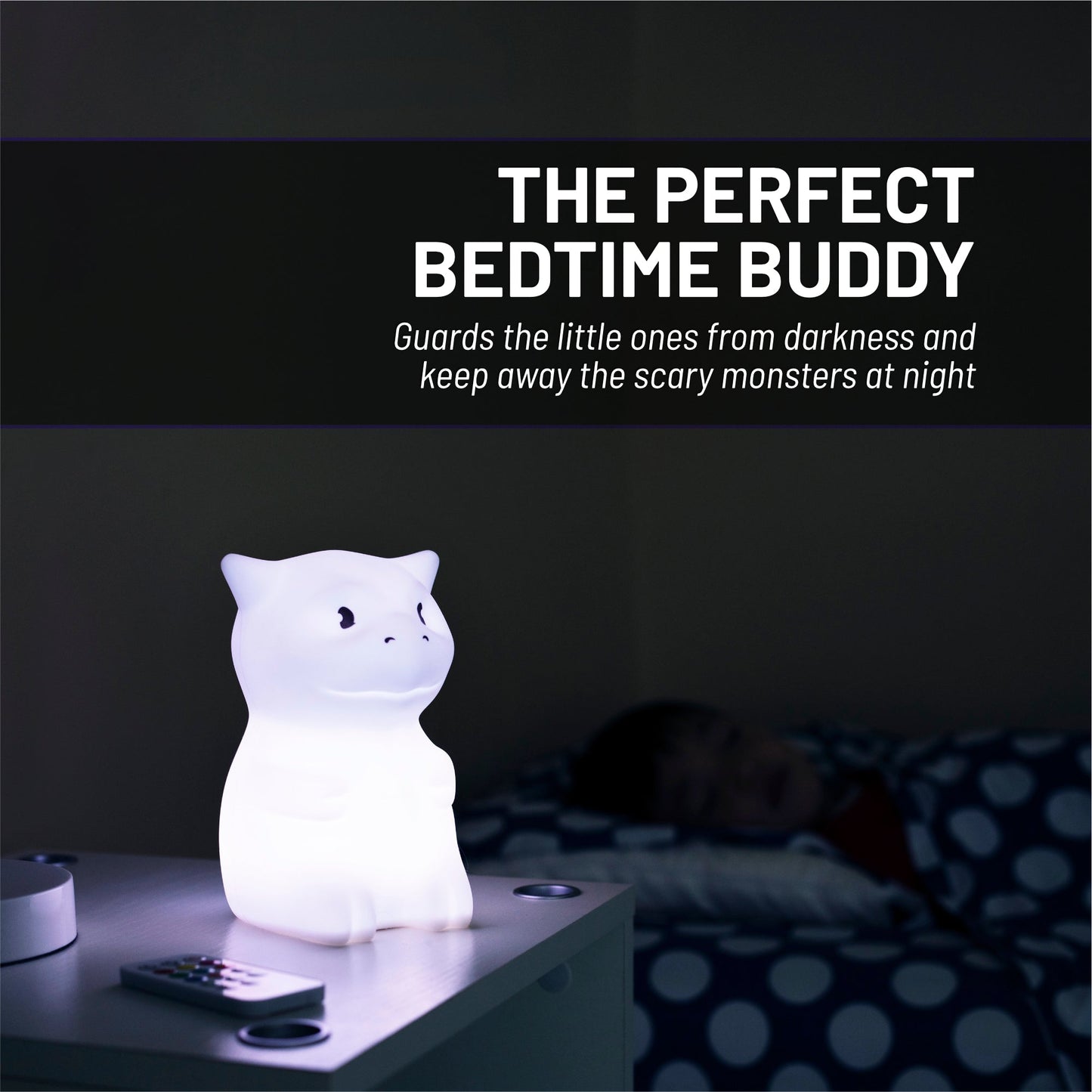 LumiPets® Dragon -Children's Nursery Touch Night Light