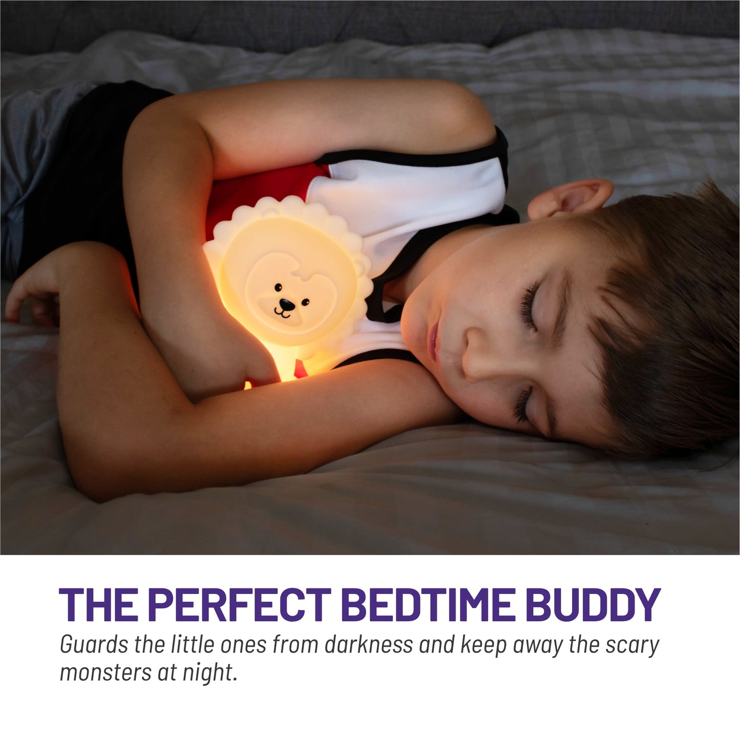 LumiPets® Lion - Children's Nursery Touch Night Light