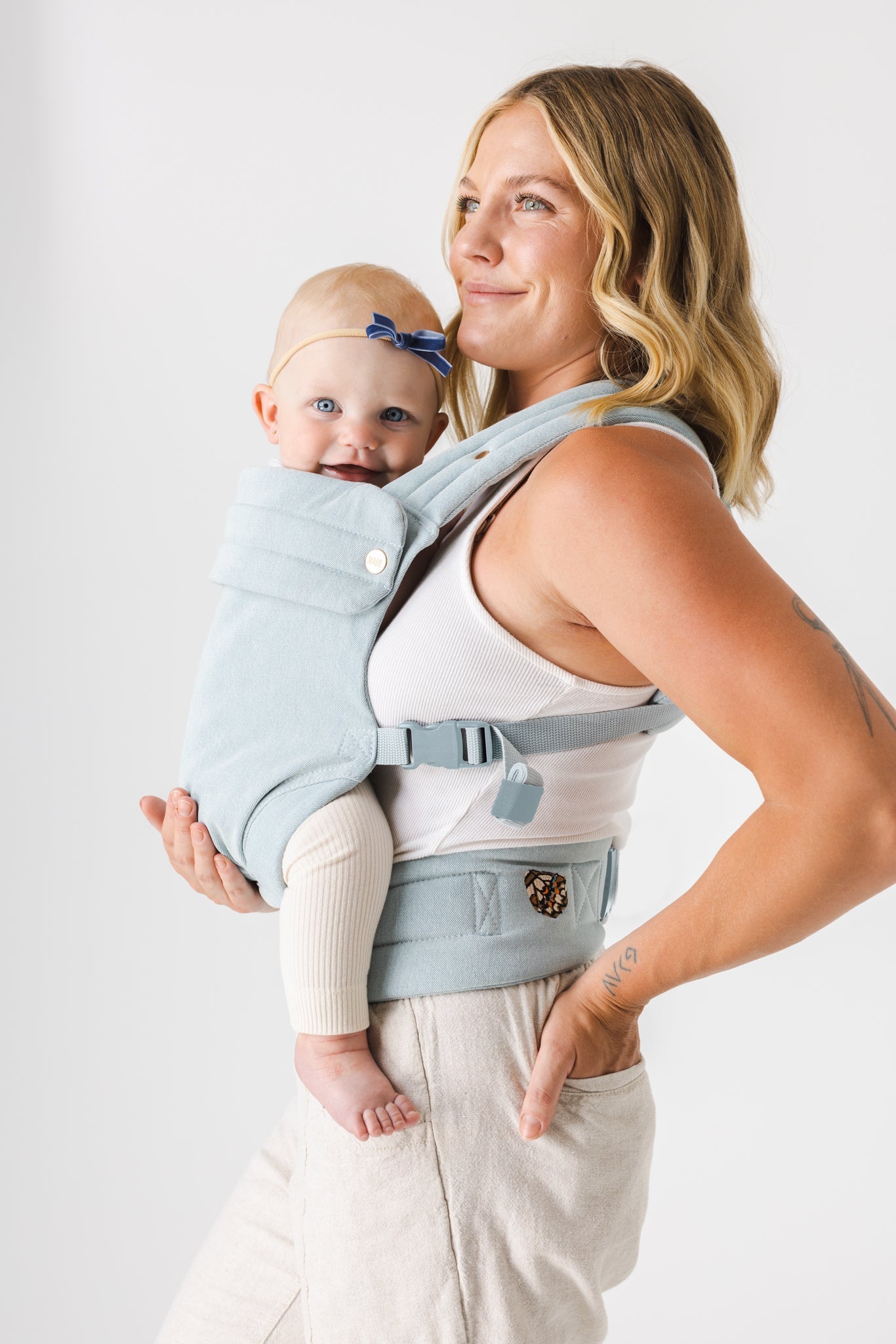 The Monarch Carrier | Dream Wash Denim