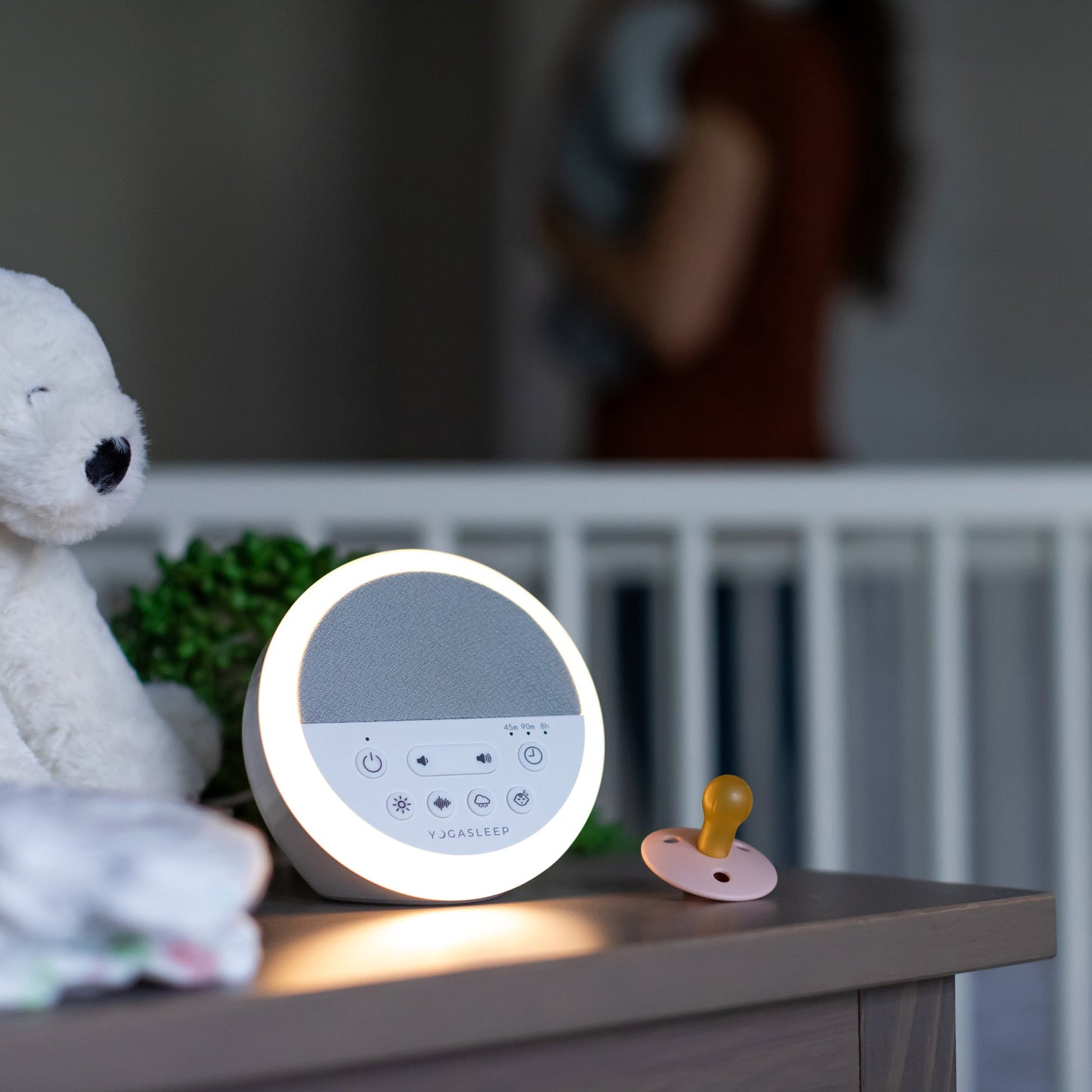 Nod White Noise Machine with Night Light