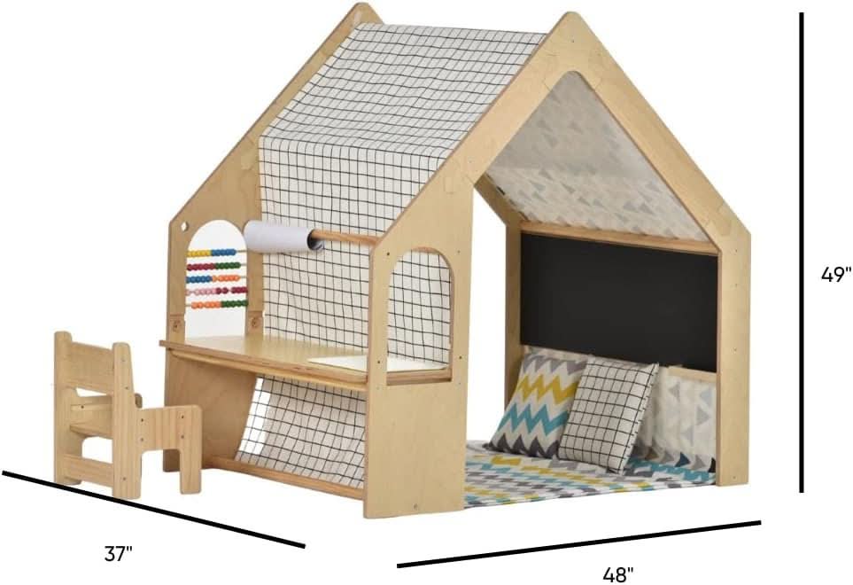 Playhouse & Sensory Desk