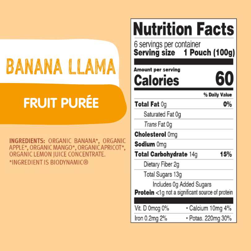 Tropical Bundle: Yogurt with Mango, Carrot Cat, Banana Llama