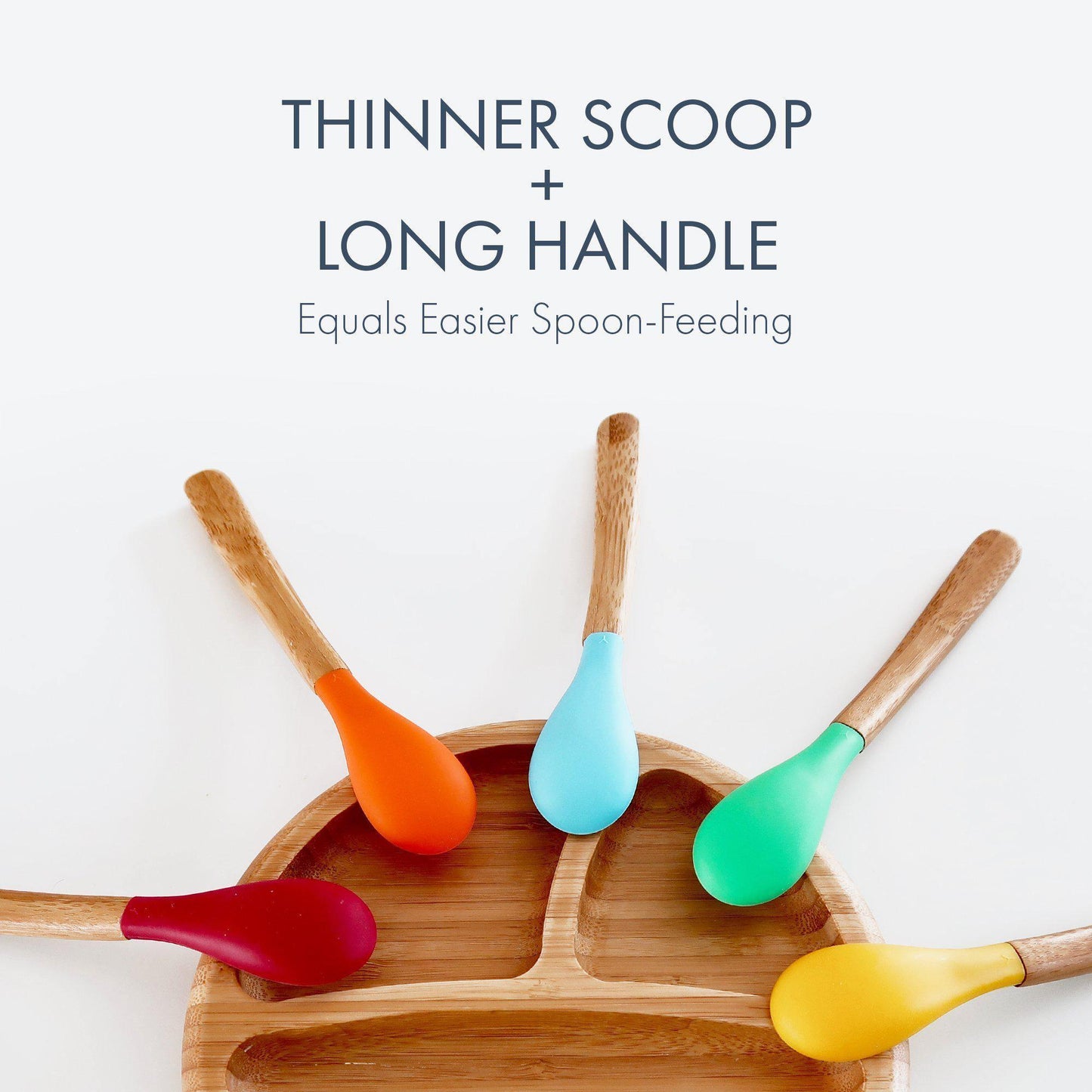 Single Bamboo Infant Spoon