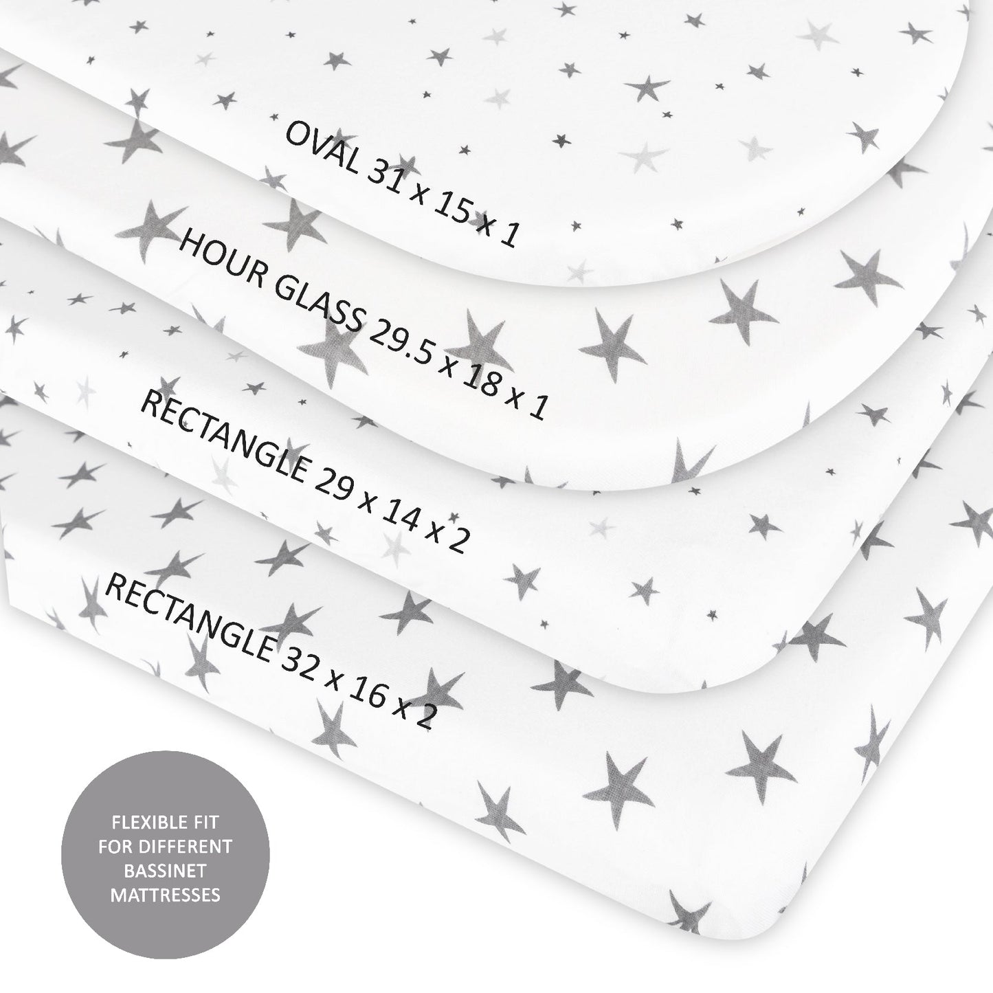 Waterproof Bassinet Sheet Set