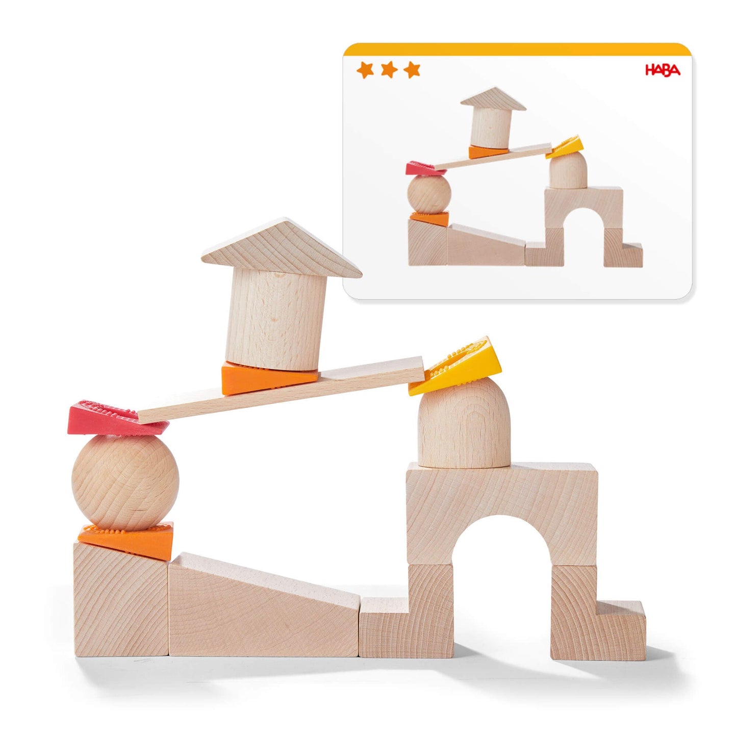 Teetering Towers Wooden Blocks