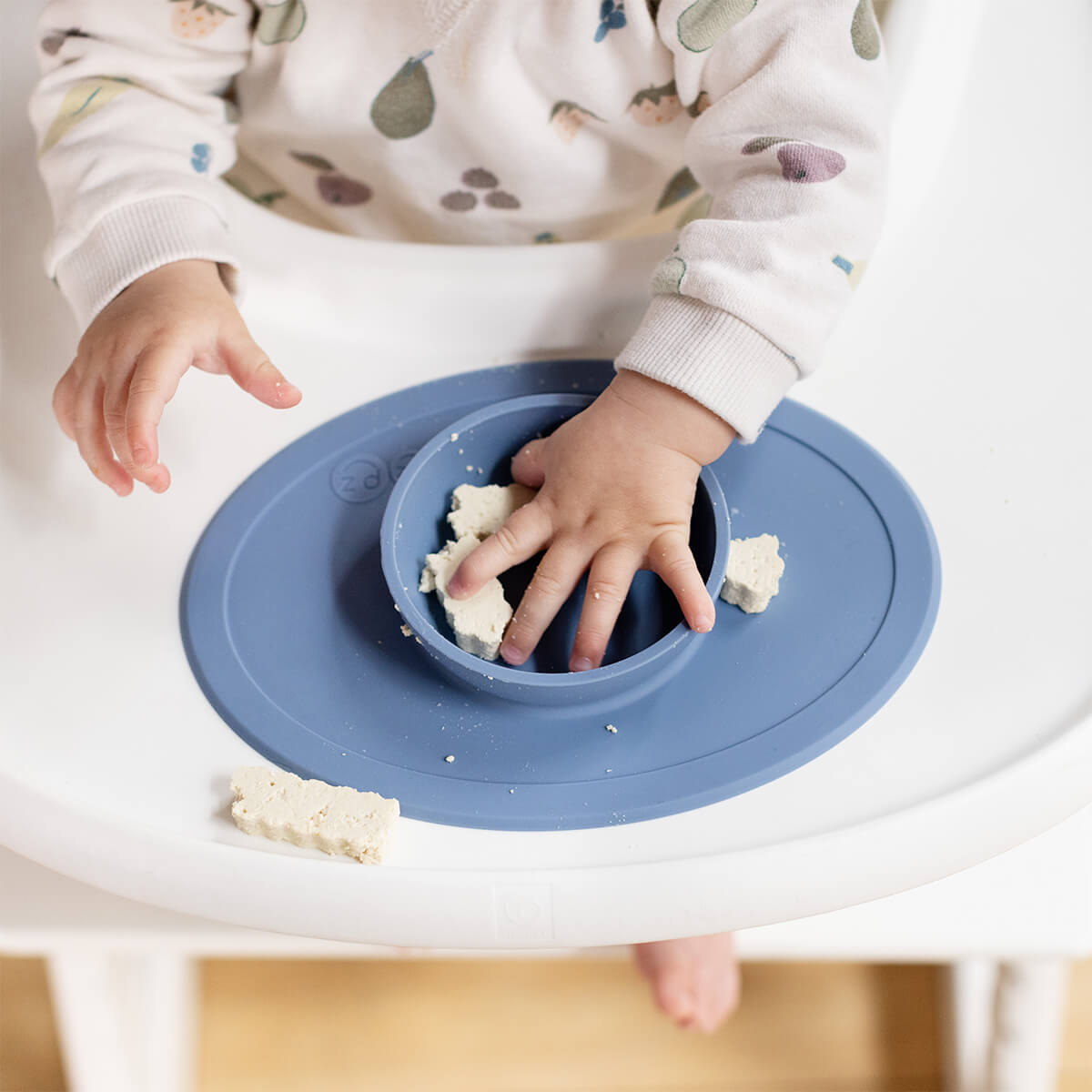 stokke bowl ezpz | Baby-Led Tiny Bowl | 6 Months + | Baby-Led Non-Slip Silicone Bowl | Develops Fine Motor Skills