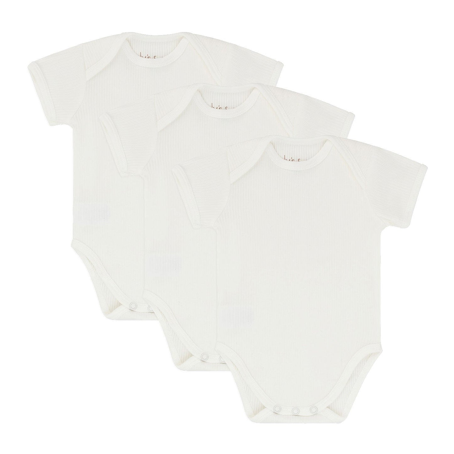 3 Pack Ribbed Undershirts